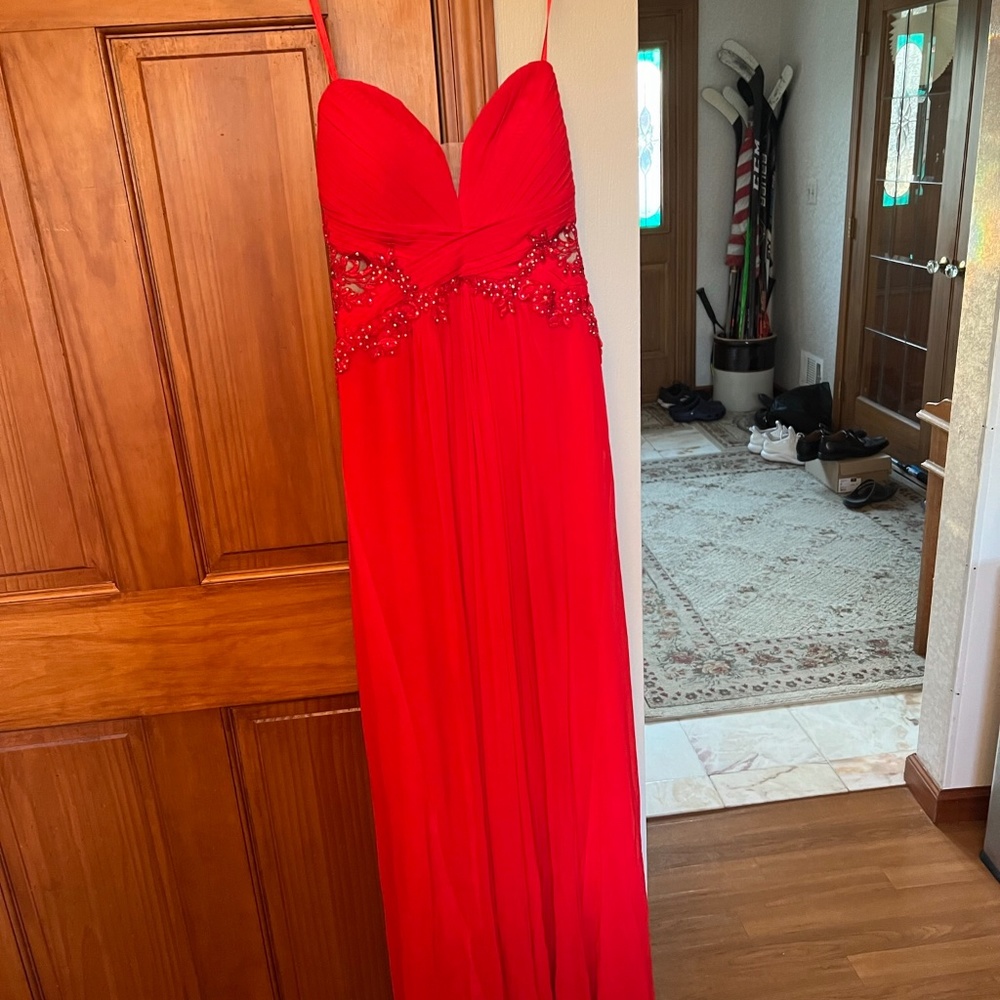 Misses Red Dress Size 6